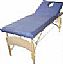 wooden massage table
